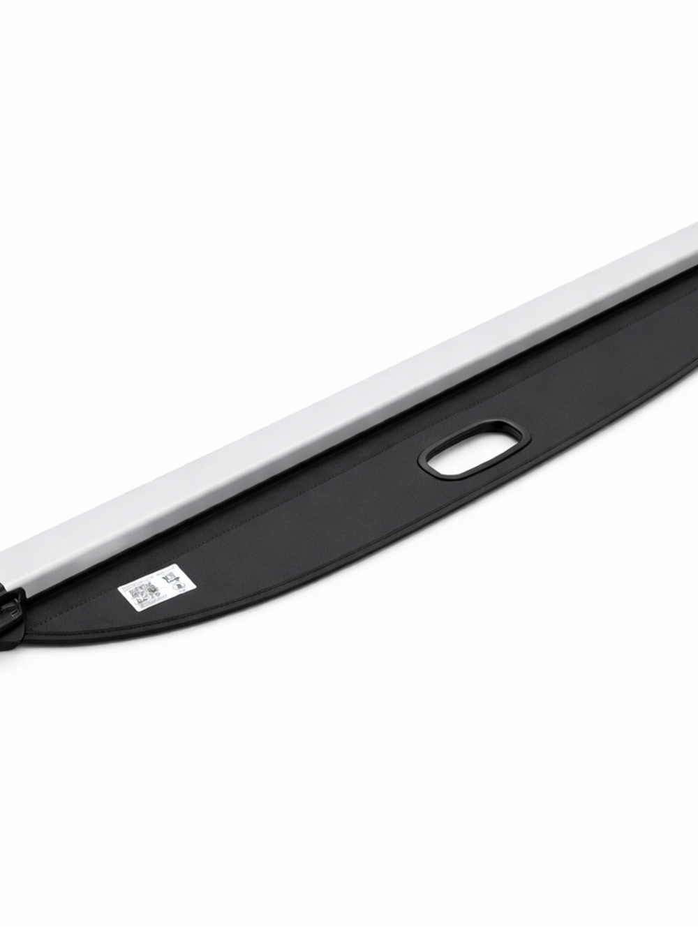 Retractable Cargo Cover - Black and Silver